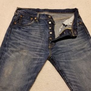 🔥 Levi's 501 Button Fly Straigh Leg Jean